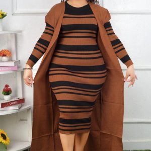 LADIES 1 SIZE FITS ALL 2 PIECE DRESS